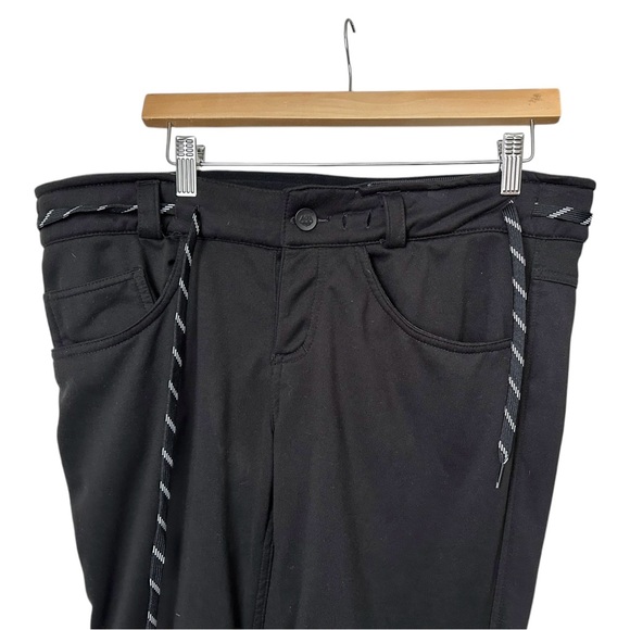 686 Womens Smarty Snowboard Pants Fleece Liner Zip-In Black Boyfriend Fit Medium - Picture 2 of 9